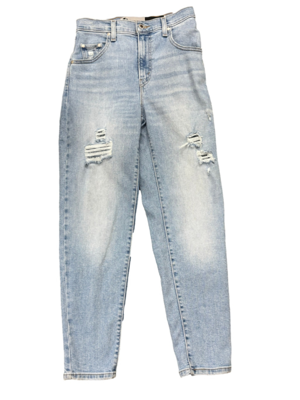 Levi’s SilverTab Mom Jeans Women’s W26 L27 Light Wash Distressed‎ High Rise